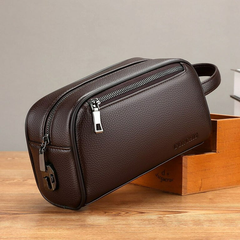 Pure leather clutches hot sale