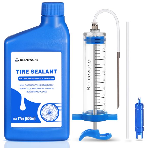 Sellador de neumáticos Tubeless Beanewone, 500 ml, para MTB, carretera, CX