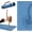 Darkblue Black, variant on BAIMA Large Yoga Mat Extra Wide 40" Double-Person Suitable for Women and Men, Roll-up Exercise Mats for Home Workout with Carry Strap(Milkcoffee Black)