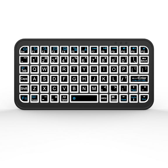 Wireless Mini Keyboard Backlight Bluetooth 5.2 Keyboard English Rechargeable Keyboard For IOS Android Windows TV Box PC