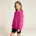 thumbnail image 5 of Aofany Toddler Boys Girls Sweatshirt Crewneck Sweatshirts Children Casual Long Sleeve Tops Crew-Neck Pullover Sweatshirts, 3-15T, 5 of 6