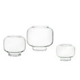 thumbnail image 3 of Mainstays 8" Clear Glass Hurricane Pillar Home Candle Holder Large, 3 of 9