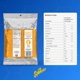 thumbnail image 5 of YBQF Zero Qwik Stik, Sugar Free, Low Calorie, Low Sodium Electrolyte Powder Hydration Drink Mix, Orange, .11 0z Packet (Pack of 50), 5 of 5