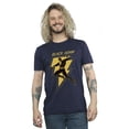 thumbnail image 2 of DC Comics T-Shirt Homme Noir Adam avec Poitrine Dorée, 2 of 4
