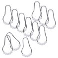 thumbnail image 4 of kieragrace KG Denise PEVA Shower Curtain Set 71In 71In Wht Damask Wht Bath Mat, 4 of 4
