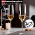 thumbnail image 2 of Set de 4 Copas Bluelander, Copas de Cristal, 185 ml, Diseño Champagne, 2 of 5