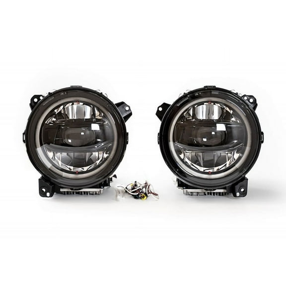 DV8 Offroad 18-22 Jeep Gladiator Wrangler LED Projector Headlights