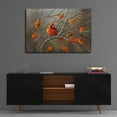 thumbnail image 4 of Epic Art 'Fall Cardinal' by Sarah Davis, Acrylic Glass Wall Art, 36"x24", 4 of 8