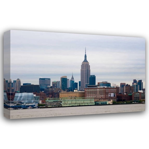 Erin Berzel 40x28 Gallery Wrapped Canvas Wall Art Titled - Empire State Building II