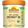 Sundown Naturals Organic Coconut Oil, 16.0 Oz