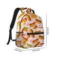 thumbnail image 2 of Xecao Hot Dog In Heart Print Casual Backpack: A Computer Backpack Ideal for Men and Women, Perfect for College, School, or Daily Travels-One Size, 2 of 6