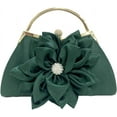 thumbnail image 1 of LHSHID Pochettes pour Femmes Rétro Fleur Sac à Main de Soirée Étincelant Strass Poignée Supérieure Sac à Main Gatsby, 1 of 8