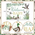 thumbnail image 5 of Duck Hunting Baby Shower Decorations, 7x5 ft Mallard Duck Welcome Baby Backdrop Banner Sign Photography Background Photo Studio Props for Duck Baby Shower Party Supplies, 5 of 6