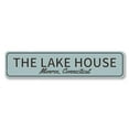 thumbnail image 2 of The Lake House Novelty Decor, Metal Wall Sign - 4x18 Inches, 2 of 4