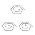 thumbnail image 1 of Kearding Colgador de hojas en práctico, mantas, colgadores en forma de limpios y ordenados, colgadores de hojas en de 8mm Type1 NO1, 1 of 6