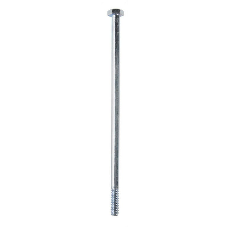 Hillman 1/4 in. D X 1-1/2 in. L Hot Dipped Galvanized Steel Hex Bolt 100 pk Hillman 1/4 in. D X 1-1/2 in. L Hot Dipped Galvanized Steel Hex Bolt 100 pk