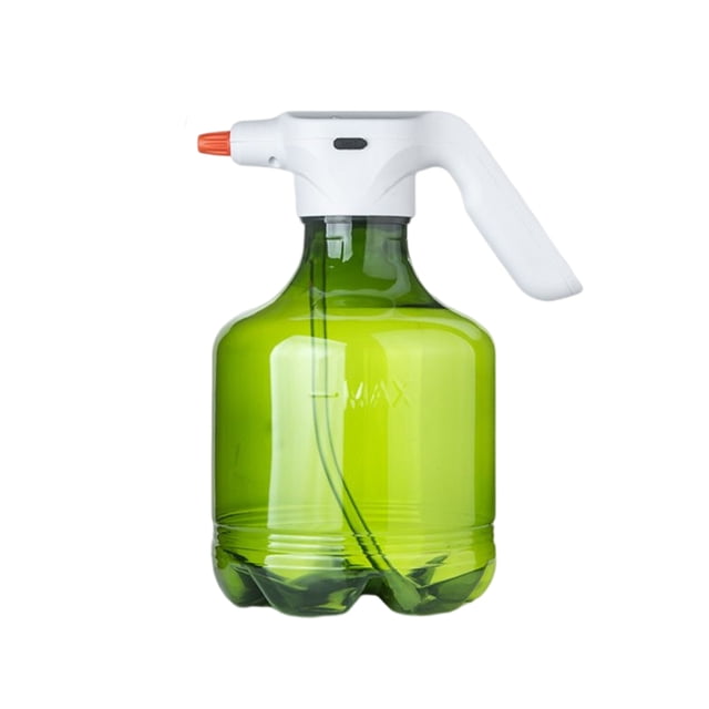 Matsuzay Regadera Eléctrica 3L Recargable Interfaz USB Pulverizador de jardinería Atomizador Mister Spray Bottle Jardín y Patio Boquilla Corta Verde