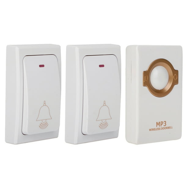 Chime Door Bell,Smart Wireless Selfpowered Waterproof Door Bell Chime