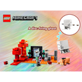 thumbnail image 4 of LEGO Minecraft 21255 The Nether Portal Ambush Building Set – 352 Pieces, 4 of 8