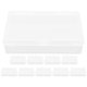 thumbnail image 1 of Cajas de plástico transparente para naipes, 18 unidades, con cierre a presión, para guardar naipes de póker, 1 of 5