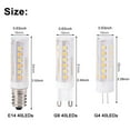 thumbnail image 2 of DYstyle G4/G9/E14 Bulb Smart Dimming Light Bulb Color Changing High Brightness 2835SMD 40LEDs Bulb Light, 2 of 3