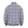thumbnail image 5 of Nestiefly Flannel Shirt for Men 2026 Fashion Long Sleeve Plaid Quarter Zip Henley Pullover Sweatshirts Casual Fall Clothes White XL, 5 of 7
