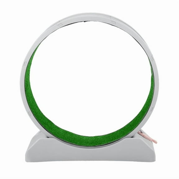 SHELLTON Cat Exercise Wheel, 39 inch Cat Wheels for Indoor Cats, Cat Treadmill Wheel Exerciser with Carpeted Runway, Plastic Cat Running Wheel for Cats Daily Exercise and Weight Loss, Gray