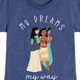 thumbnail image 3 of Disney Princess - My Dreams My Way - Toddler And Youth Girls Short Sleeve Graphic T-Shirt, 3 of 5