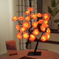 thumbnail image 3 of Rose Flower Tree Lamp USB Powered Rose Table Lamp Colorful Rose Flower Lamp Decorative Flower Tree Lights DIY Reusable Table Night Lamp for Home Bedroom Wedding Decoration, 3 of 9