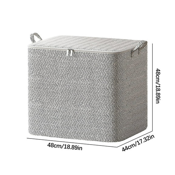 Dengmore Clothes Storage Bags Non-woven Zipper Storage Bag Moving Quilt Storage Basket Travel Large-capacity Clothing Storage Bag for Comforters Blankets Bedding, Kids