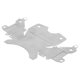 thumbnail image 3 of Accesorios RC Amonsee Cubierta de caja de cambios de Metal para Tamiya 1/14 RC Car, 3 of 8