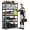 Default, variant on 71" H Garage Shelving,5-Tier Heavy Duty Storage Shelves, Adjustable Metal Shelf Unit, Utility Organizer Rack for Basement, Pantry, Kitchen, Warehouse,13.8" Dx31.5 Wx71.2 H, Black