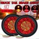 thumbnail image 2 of 2x Car Round Led Taillights Waterproof 16led For Truck Trailer Lorry Car Accessories 16 Led Car Round Taillights Multifunctional, 2 of 5