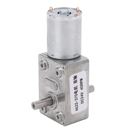 Drive Direction Motor DC Reduction Motor, Rotation Direction Adjustable DC Geared Motor DC24V ...