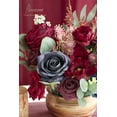 thumbnail image 3 of Rose Mauve Artificial Flowers,Fake Roses Peony and Greenery Combo Box Set for DIY Wedding Bouquets, 3 of 5