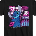 thumbnail image 3 of Disney - Lilo & Stitch - Stitch Grid - Toddler & Youth Short Sleeve Graphic T-Shirt, 3 of 5