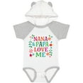 thumbnail image 3 of Inktastic Nana and Papa Love Me Girls Baby Bodysuit, 3 of 5