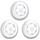 thumbnail image 1 of Motion Sensor Light, Adhesive Wireless Hallway Cabinet Night Light 3 Pcs, 1 of 1