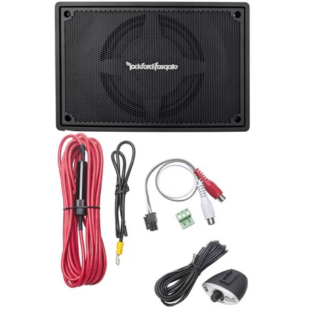 Rockford Fosgate PS-8 8" 150W RMS Underseat Powered Car Stereo Audio Subwoofer