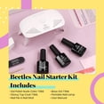 thumbnail image 2 of Kit de esmalte de uñas en gel Beetles Nude con luz LED UV para mujer, 2 of 7