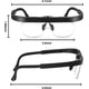 thumbnail image 3 of Magnifying Glasses, Reading Magnifiers, Hands Free Magnifier for Reading Interchangeable 1.5X 2.5X 3.5X Magnification Lenses for Close Up Work, Jewelr, 3 of 3