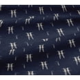 thumbnail image 5 of oneOone Viscose Jersey Fabric Ikat Style Kasuri Decor Fabric Printed BTY 60 Inch Wide, 5 of 5
