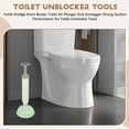 thumbnail image 4 of Toilet Dredge Drain Buster Toilet Air Plunger Sink Unclogger Strong Suction Performance for Toilet U, 4 of 5