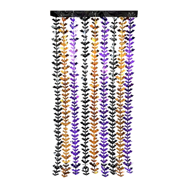 6.56ft Halloween Rain Curtain Ghost Festival Props Party Decorations