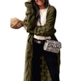 thumbnail image 4 of All Match Spring Fall Loose Long Knit Cardigan With Pocket, 4 of 5