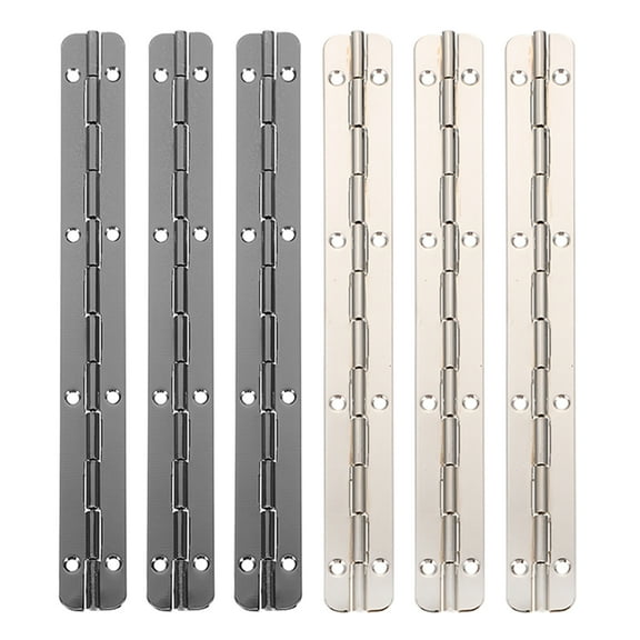 BERTDOMD 6pcs Heavy Duty Hinges Piano Hinges 180 Degree Hinge Furniture Hinge Jewelry Box Hinges