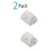 Safety 1ˢᵗ Outlet Cover/Cord Shortener 2PK, White