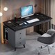 thumbnail image 4 of Slate Luxury Office Desks Modern Study Write Home Drawers Office Desks Simplicity Design Bureaux Meuble Work Furniture QF50OD My Lux Decor Round, 4 of 6