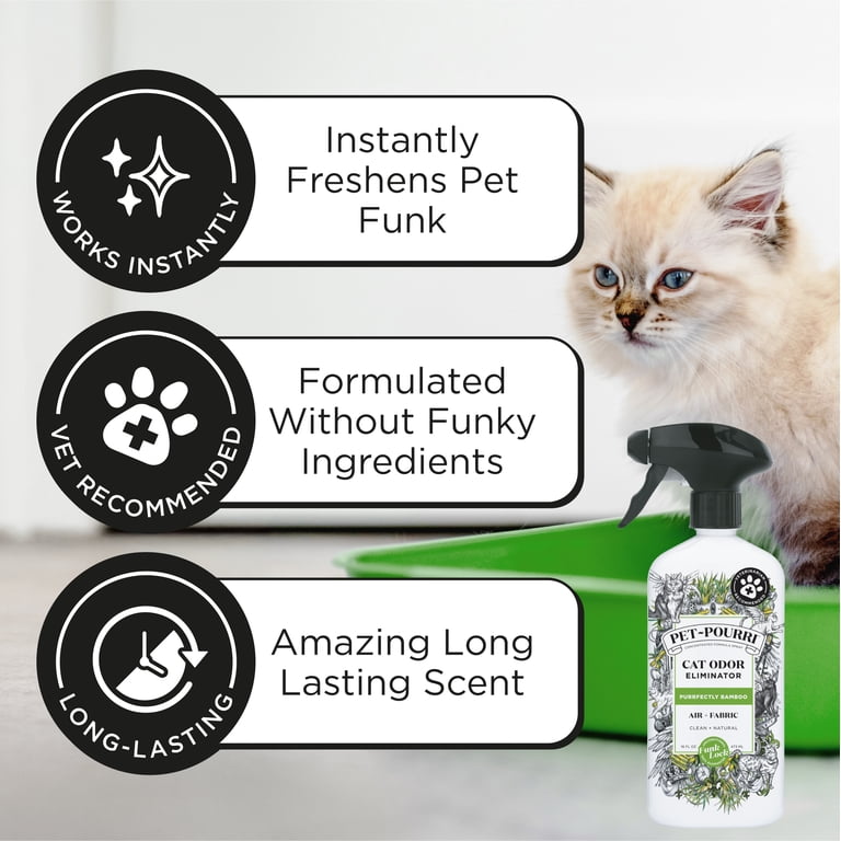 Poo-Pourri Purrfectly Bamboo Pet Deodorizer, 16 oz photo 3