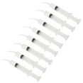 thumbnail image 3 of 8 Pcs Disposable Dental Irrigation Syringe With Curved Tip Tooth Whitening Oral Health Care Dental Instrument, 3 of 8